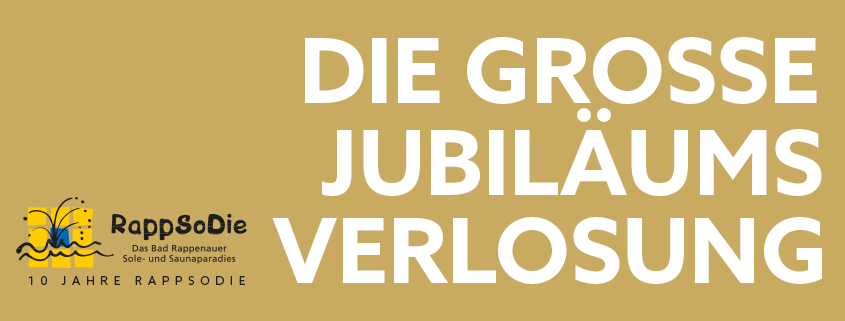 10 Jahre RappSoDie- Jubiläums-Verlosung